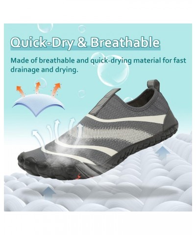 Water Shoes Womens Mens Quick-Dry Aqua Yoga Socks Barefoot Swim Pool Beach Shoes for Walking Hiking Diving Surf Ootdoor Water...