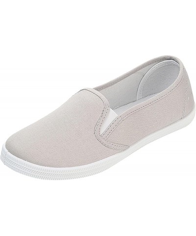 Low Heel Pumps Suede Ballet Flat Shoes Slip ons Women Walking Shoes Comfortable Loafer Shoes Z-01 Grey $9.78 Athletic Shoes