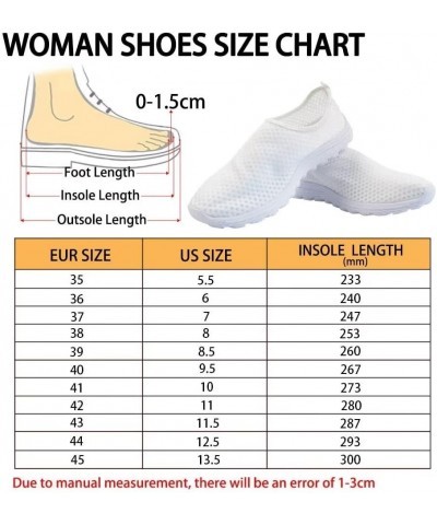 Tennis Shoes Women Slip On Mesh Walking Sneakers Lightweight Breathable Running Casual Shoes Fall Maple Leaf $9.90 Outdoor Shoes