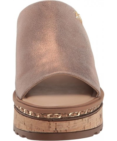 Women's Carita Wedge Sandal Platform Latte $48.96 Sandals