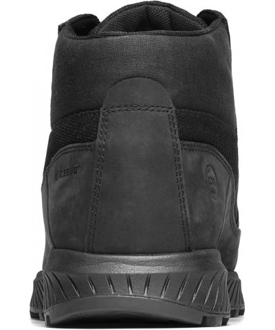 Larvik Hemp Biosole Hemp/Leather Midcut Walking Shoe with Grip Sole True Black $82.48 Outdoor Shoes