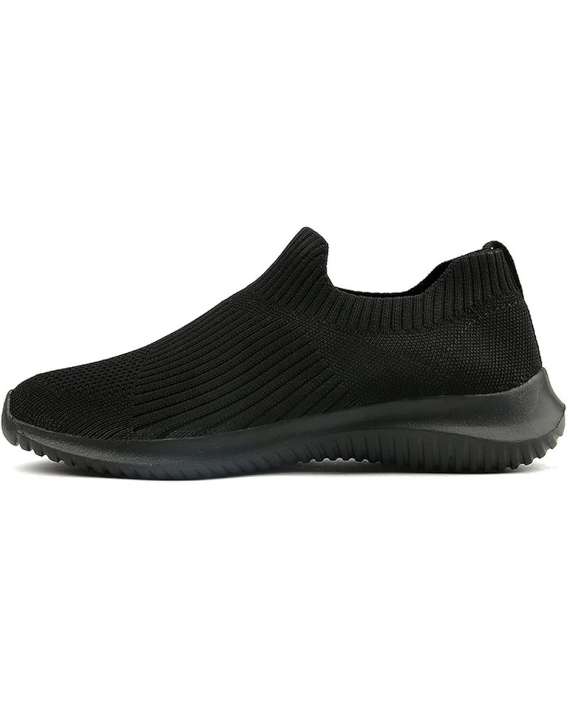 Slip on Sneakers Women Women's Slip On Canvas Sneaker Low Top Casual Walking Shoes Comfort Flat Fashion Sneakers Black $12.27...