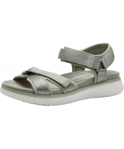 Women's Ankle-Strap Flat Sandal Sage $33.76 Sandals