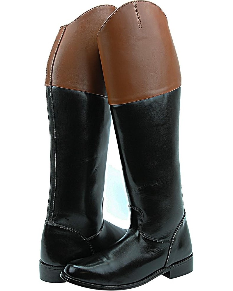 ROYAL Women Ladies Fox Hunt Hunting Dress Dressage Pull On Boots Without Back Zipper Tan Top WIDE CALF $96.23 Outdoor Shoes