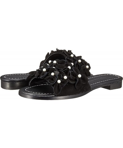 Women's T-Bar Sandal Black $56.63 Sandals