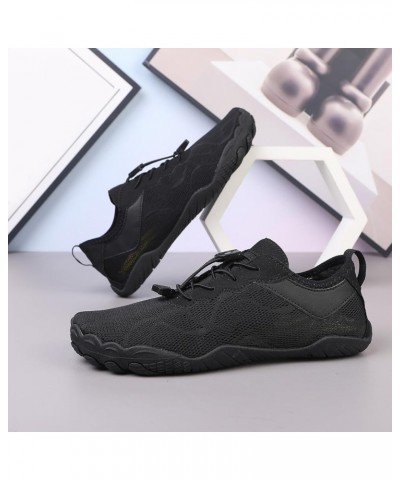 Sneakers for Women Men Couple Sports Diving Swimming Fitness Plus Size Five Fingers Shoes Outdoor Wading Beach Footwear Black...