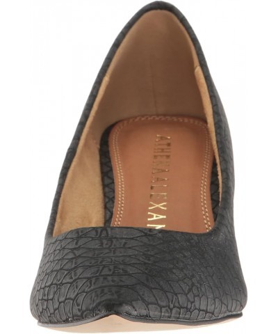 Women's Tikaa Dress Pump Black Crocodile $12.03 Pumps