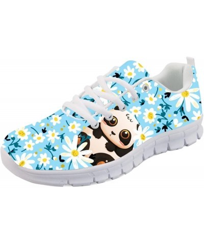 Purple Nebula Blue Galaxy Running Shoes for Men Women,Lightweight Sports Gym Jogging Athletic Shoes Panda Daisy $22.79 Athlet...