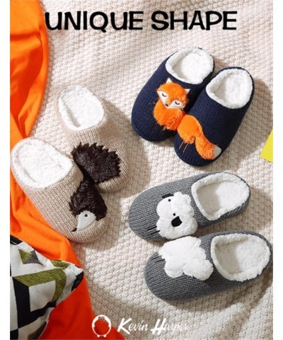 Fuzzy Slipper With Plush Animal Design Thickening Sole Non-slip Grip for Cozy Secure Steps Winter Comfort Redefined Sheep $10...