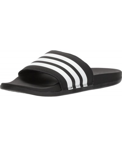 Women's Adilette Comfort Slides Sandal Black/White/Black 2 $22.44 Sandals