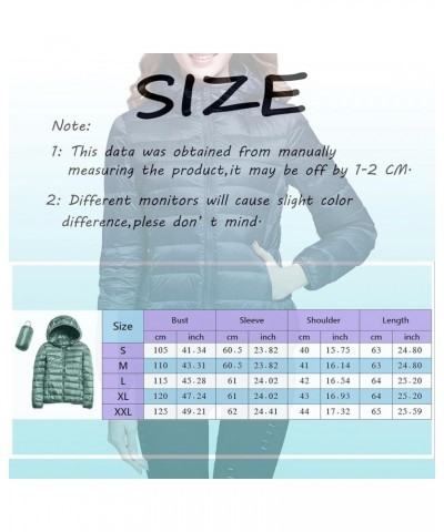 Girl Tie Women Warm Lightweight Hooded Windproof Winter Coat With Recycled Insulation Winter Slim Women Oversized Mint Green-...