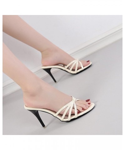 Black Heeled sandals For Women Beach Brown sandals Women The Comfy Dream sandals Women Comfortable sandals Women Wedg H-beige...