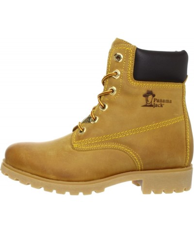 Women's Panama 03 Combat Boot Yellow Vintage B1 $73.80 Oxfords