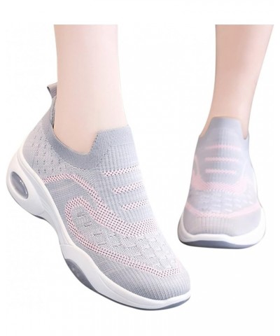 Canvas Slip On Sneakers Running Sneakers for Women Zapatillas De Deporte De Mujer Flat Shoes Moccasins Grey $19.07 Athletic S...