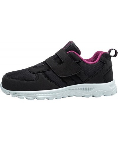 Walking Shoes for Women Arch Support Comfort Lightweight Slip on Sneakers with Memory Foam - Girls Slip On Sneakers D-purple ...