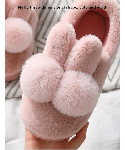 Cozy Women's Cute Warm Plush House Slippers，Winter Indoor Thickened Soft Bottom Anti-Skid Cotton Slippers，for Girl，Gift，Famil...