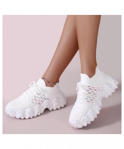 Womens Time Off Sneaker Fashion Work Shoes Breathable Workout Casual Canvas Sneakers Workout Shoes Bohemian Sandals White $26...