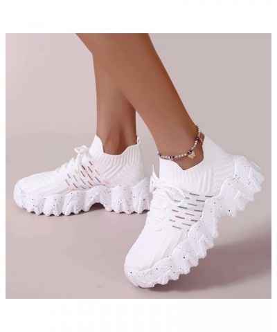 Womens Time Off Sneaker Fashion Work Shoes Breathable Workout Casual Canvas Sneakers Workout Shoes Bohemian Sandals White $26...