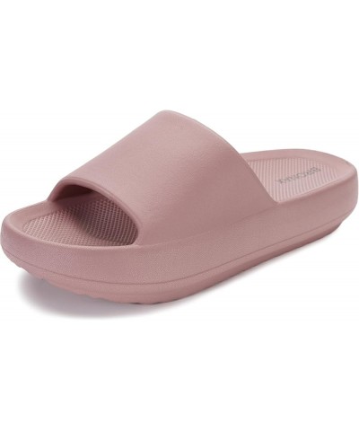 Arch Support Slides for Women and Mens | Cushioned Thick Sole Pain Relief Slippers Blush With Arch Support $11.50 Slippers