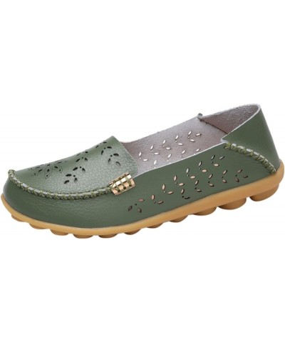 Women's Slip On Shoes, Women's Slip-On Canvas Sneaker Low Top Casual Shoes Lace up Classic Walking Shoes Army Green $15.89 Lo...