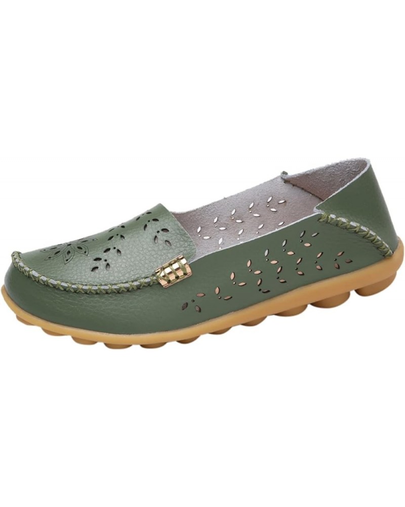 Women's Slip On Shoes, Women's Slip-On Canvas Sneaker Low Top Casual Shoes Lace up Classic Walking Shoes Army Green $15.89 Lo...