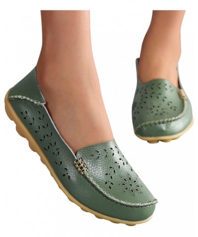 Women's Slip On Shoes, Women's Slip-On Canvas Sneaker Low Top Casual Shoes Lace up Classic Walking Shoes Army Green $15.89 Lo...