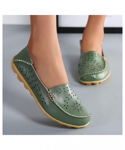 Women's Slip On Shoes, Women's Slip-On Canvas Sneaker Low Top Casual Shoes Lace up Classic Walking Shoes Army Green $15.89 Lo...