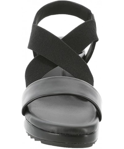 Women's Lucille7 Wedge Sandal Black $25.37 Sandals