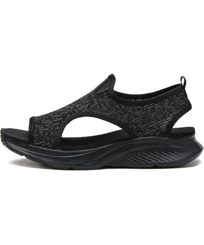 Comfortable Shoes for Teen Girls Women Summer Mesh Beach Slip On Sport Hollow Casual Shoes Comfy Sandals for Ghytj2-black $13...