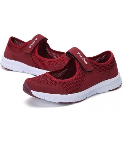 Fall Increased Sneakers Women Light Luxury Thick-Soled Platform Platform Shoes, 5.5, Black Wine $11.99 Athletic Shoes