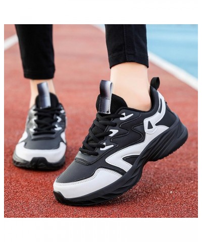 Womens Walking Shoes Athletic Running Sneakers Fashion Autumn Women Sports Shoes Flat Non Slip Lace Up Fly Woven Mesh Breatha...