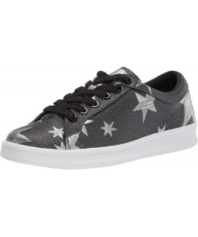 Women's Holly Sneaker Black/Silver $18.38 Fashion Sneakers