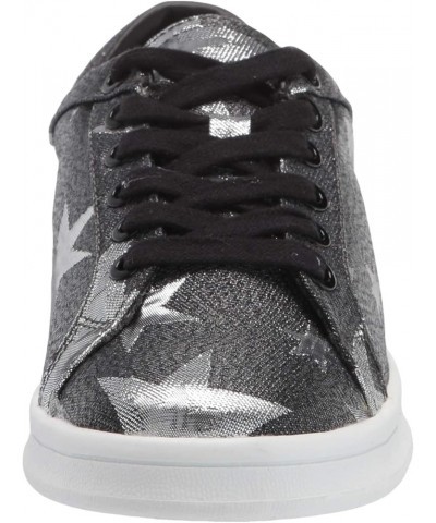 Women's Holly Sneaker Black/Silver $18.38 Fashion Sneakers