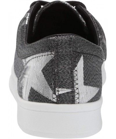 Women's Holly Sneaker Black/Silver $18.38 Fashion Sneakers