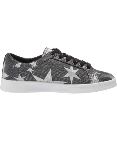 Women's Holly Sneaker Black/Silver $18.38 Fashion Sneakers