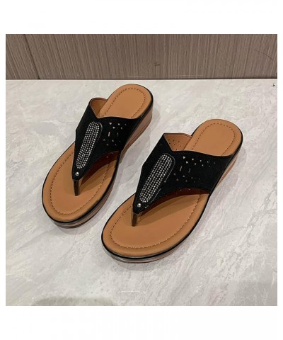 Best Arch Support Indoor Outdoor Slippers for Women Comfy Walking Sandals for Women Cute Womens Shoes Wedges Dressy Casual Co...