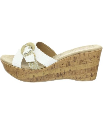 Women's Ego Wedge Sandal White $13.50 Sandals