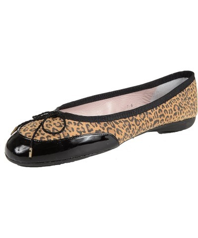 Women's Boom/Brighton Leopard Print, Black Patent $83.13 Flats