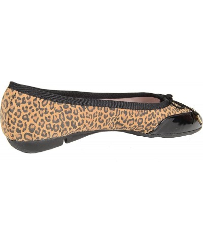 Women's Boom/Brighton Leopard Print, Black Patent $83.13 Flats