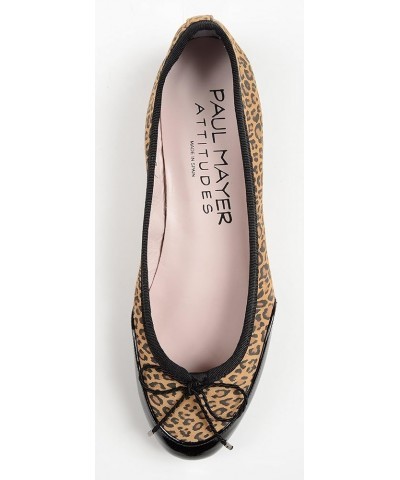 Women's Boom/Brighton Leopard Print, Black Patent $83.13 Flats