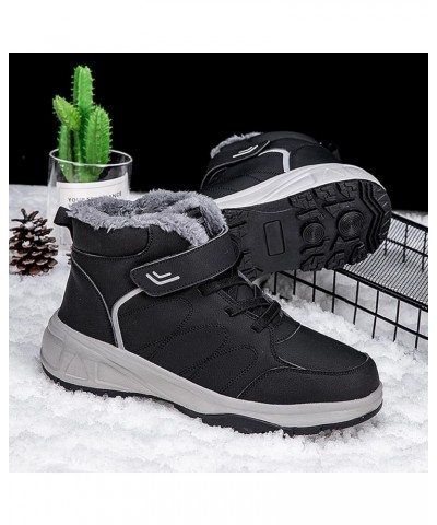 Womens Snow Boots Waterproof Slip Resistant Outdoor Winter Shoes Womens Winter Boots Wide Feet Boots for Women for Winter Wom...