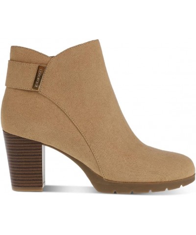 Womens Rina Faux Suede Almond Toe Ankle Boots Tan 10.5 Medium (B,M) $30.62 Boots