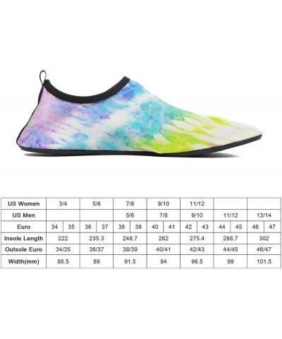 Men Women Adult Water Sports Shoes Aqua Socks Slip-On Barefoot Beach Sneakers Picture (46) $10.91 Athletic Shoes