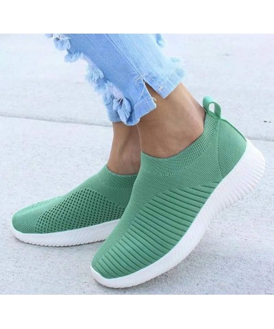 Sneakers for Women Fashion Candy Colors Slip-on Running Shoes Lightweight Soft Sole Walking Shoes Outdoor Non Slip Sneakers M...