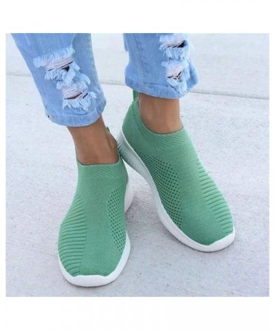 Sneakers for Women Fashion Candy Colors Slip-on Running Shoes Lightweight Soft Sole Walking Shoes Outdoor Non Slip Sneakers M...