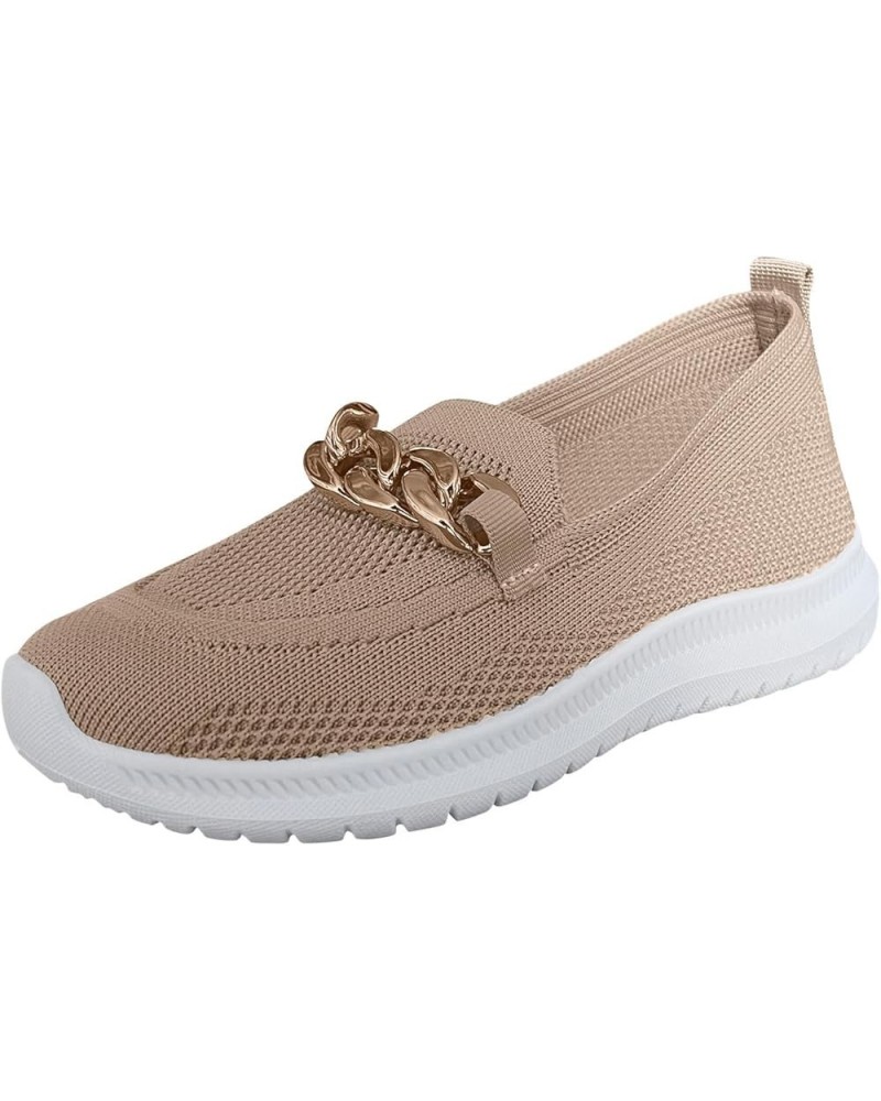 Womens Running Shoes Lightweight Walking Tennis Shoes Non Slip Comfortable Sneakers - Womens Fashion Sneakers Khaki-3 $15.58 ...