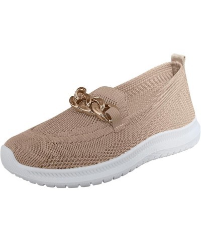 Womens Running Shoes Lightweight Walking Tennis Shoes Non Slip Comfortable Sneakers - Womens Fashion Sneakers Khaki-3 $15.58 ...