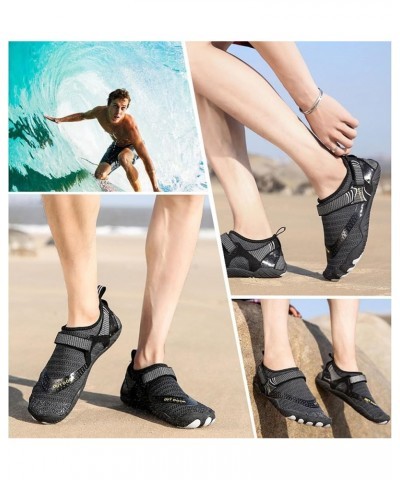 Quick Dry Water Shoes Pool Surf Yoga for Women Men Slip-on Soft Beach Shoes Picture Color 18 $13.65 Outdoor Shoes