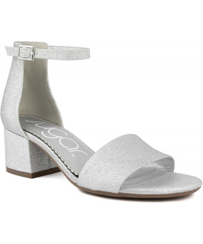 Noelle 4 Silver Sparkle Pu $15.18 Sandals