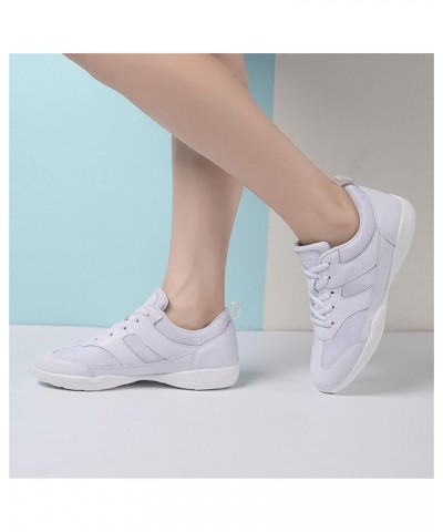 Girls White Cheer Shoes Youth Cheerleading Dance Sneaker Training Competition for Women Girls' Cheerleading Shoes Girl White-...